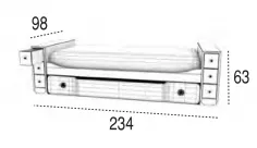 Cama nido Camarote 2 camas 6 cajones Camarote en Mueblesguadalhorce.es 2