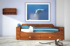 Cama nido con cajones colonial Camarote en Mueblesguadalhorce.es