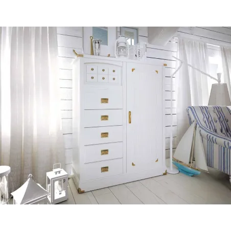 Armario zapatero colonial Camarote en Mueblesguadalhorce.es