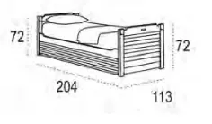 Cama nido Camarote con cajones en Mueblesguadalhorce.es 2