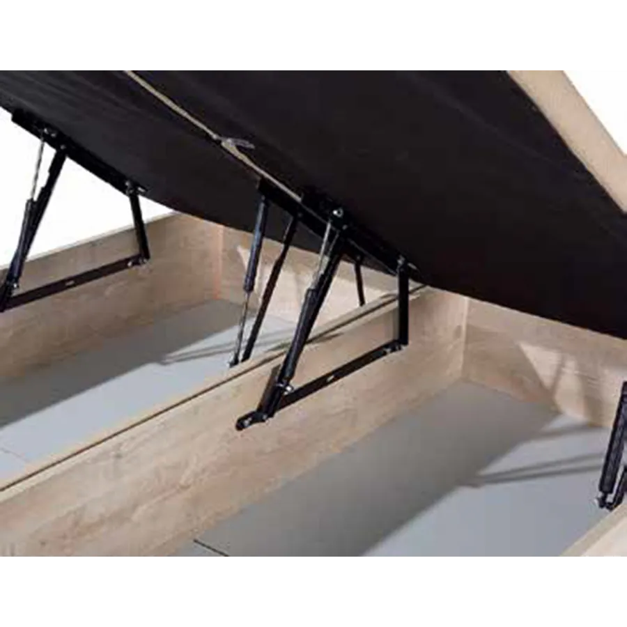 Canapé crono articulado eléctrico 2 cuerpos patas de haya