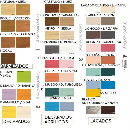 Sofá moderno dos plazas madera vista