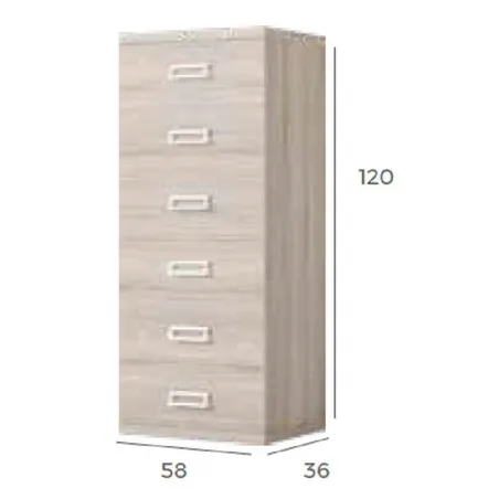 Sinfonier con cajones gran capacidad