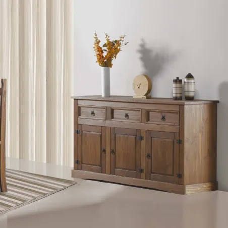 APARADOR MADERA MACIZA RÚSTICO