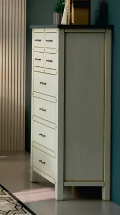 SINFONIER OCHO CAJONES DE ESTILO RÚSTICO en MUEBLEDESCANSO.COM