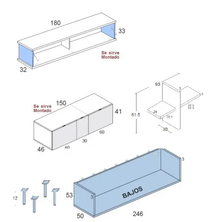 Salón Class C812 en Mueblesguadalhorce.es