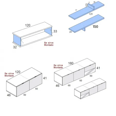 Salón Class 813 en Mueblesguadalhorce.es