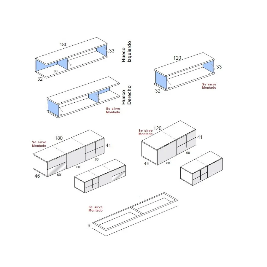 Salón Class 820 en Mueblesguadalhorce.es