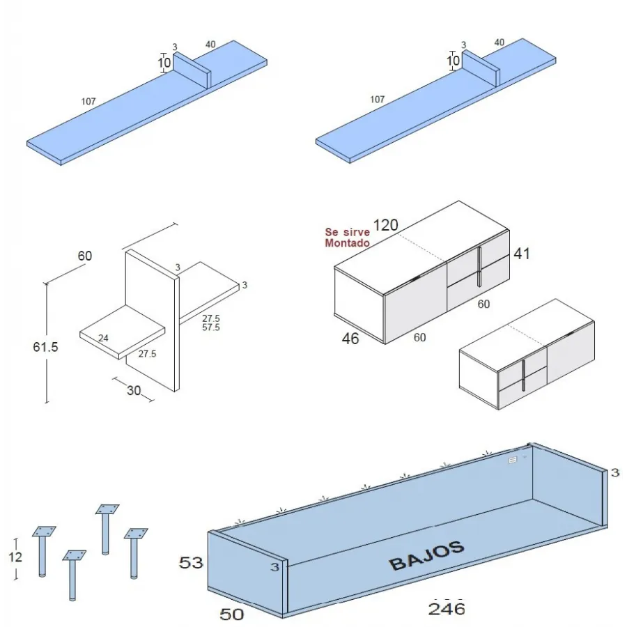 Salón Class C819 en Mueblesguadalhorce.es