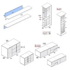 Salón Class C827 en Mueblesguadalhorce.es 2