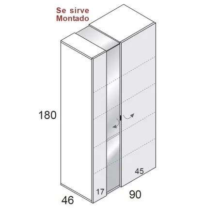 Vitrina Class 839b en Mueblesguadalhorce.es