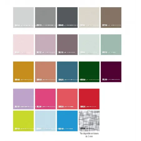 Mesita noche Ros 2 cajones 39 cm.