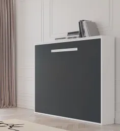 Cama horizontal Space king size estantes interiores 2