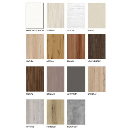 Abatible horizontal con escritorio y armario en la tienda de MuebleDescanso Málaga