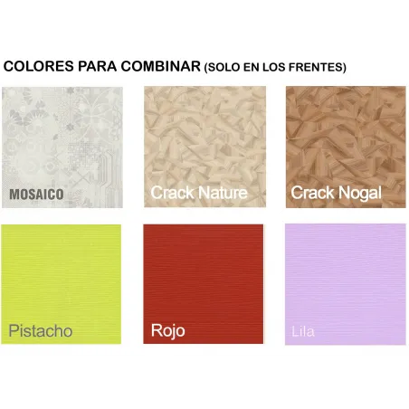 Abatible horizontal con escritorio y armario en la tienda de MuebleDescanso Málaga