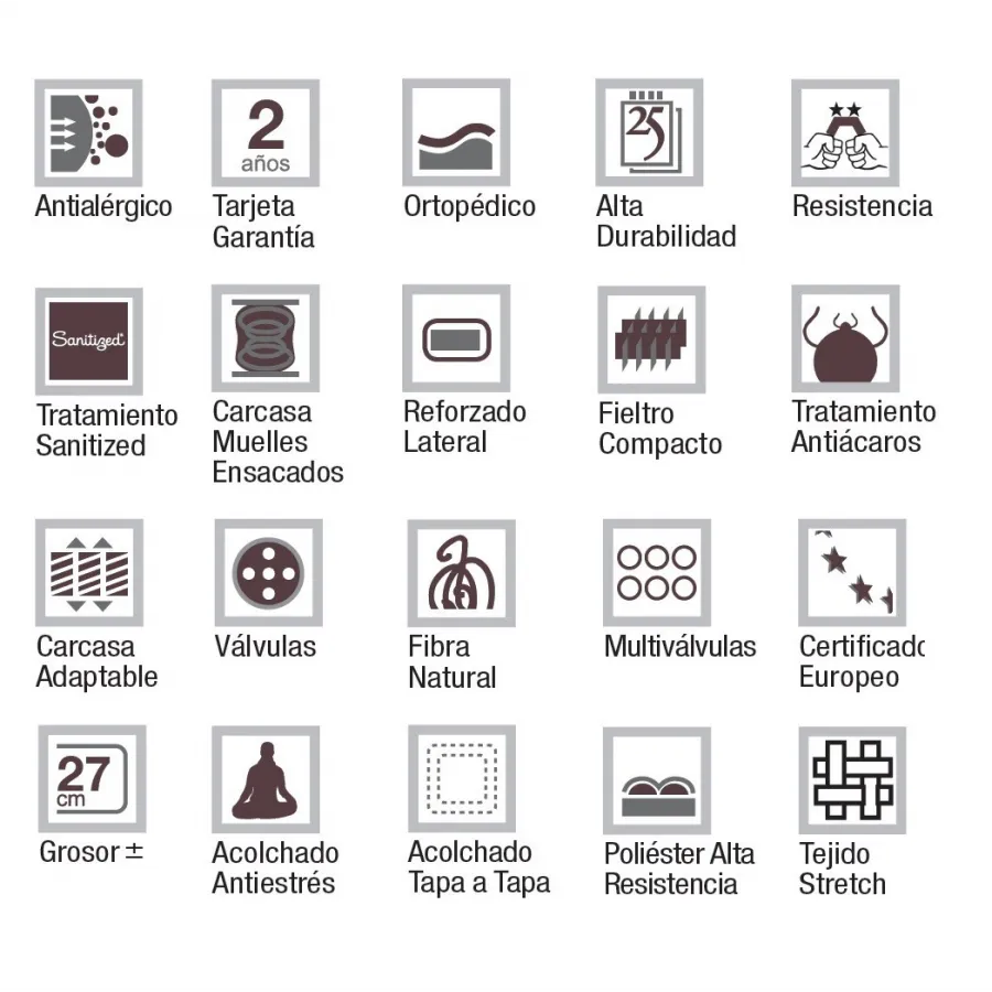 Colchón Imperial de Joisa Repos&Naturel en Mueblesguadalhorce.es