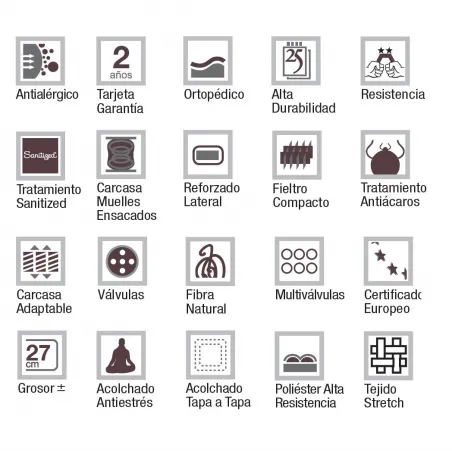 Colchón Imperial de Joisa Repos&Naturel en Mueblesguadalhorce.es