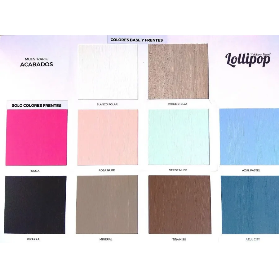 Estante para armario Lolipop puertas corredera 180 cm.