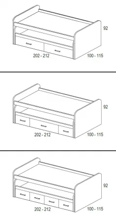 Compacto Whynot B/20 contenedores de cierre amortiguado 2