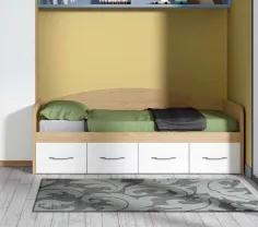 Nido con trasera forma y contenedores autocierre