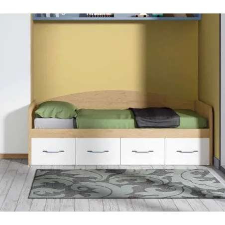 Nido con trasera forma y contenedores autocierre