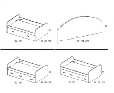 Nido con trasera forma y contenedores autocierre 2