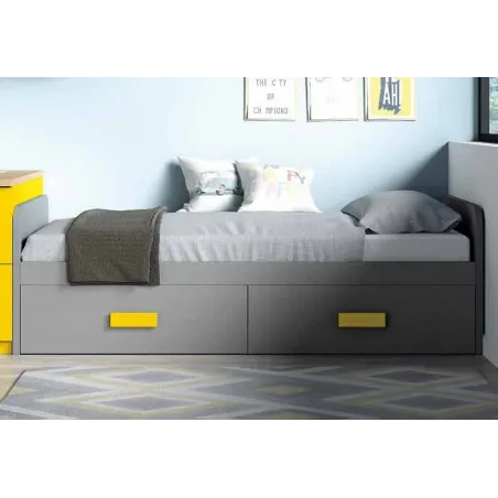 Nido con cajones de ruedas