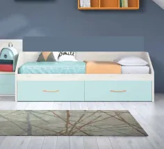 Sofá nido con cajones de ruedas 2