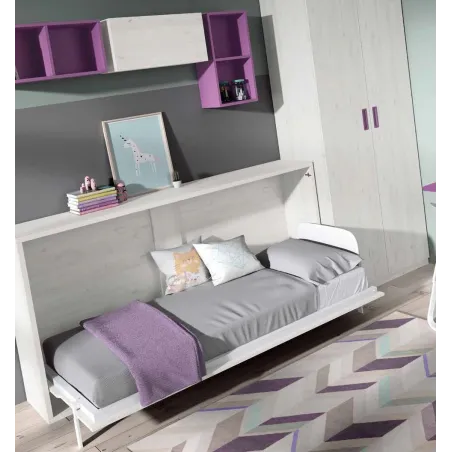 Cama abatible 90X190 WT sencilla