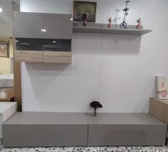 Salón frentes alto brillo 240 cm. LIQUIDACION