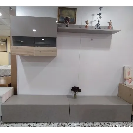 Salón frentes alto brillo 240 cm. LIQUIDACION