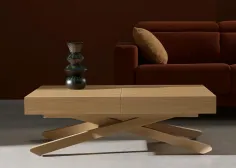 Mesa motor Long Way elevable extensible madera