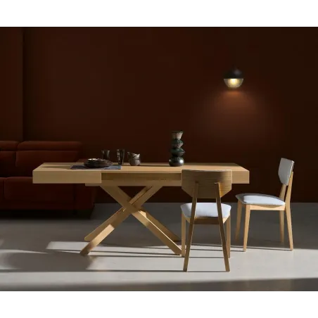 Mesa motor Long Way elevable extensible madera