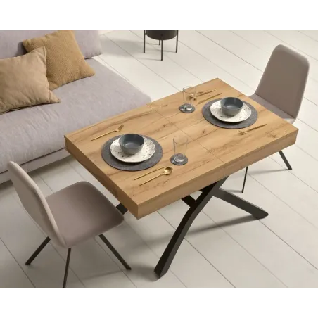 Mesa motor Long Way elevable extensible madera