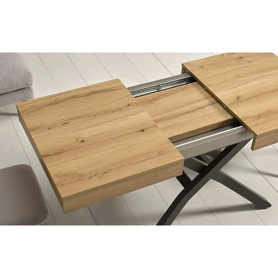 Mesa motor Long Way elevable extensible madera