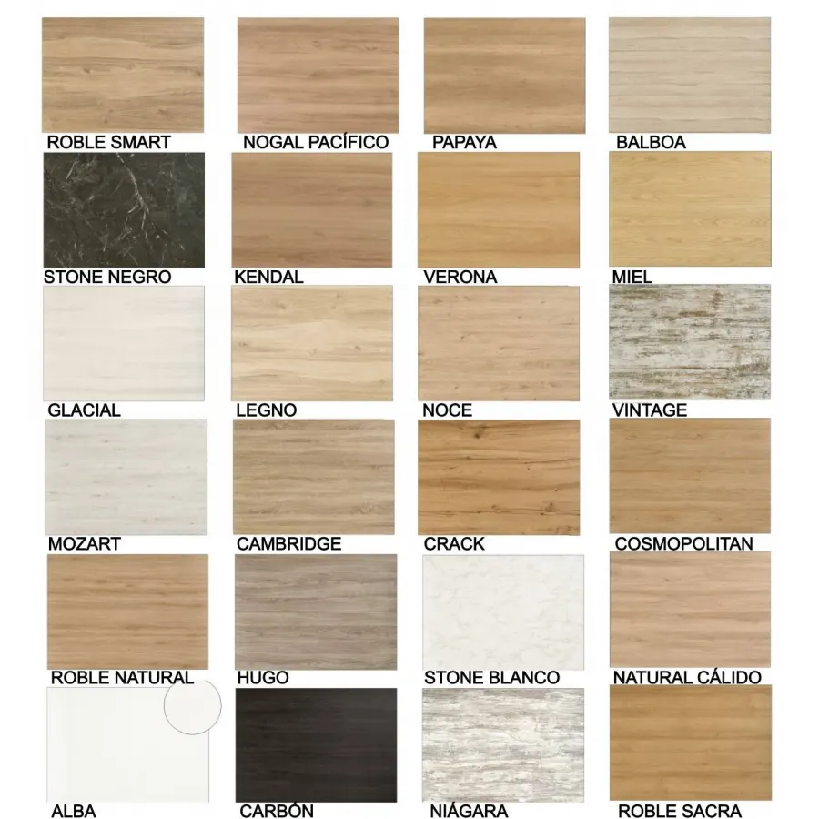 Pack mesa Tema extensible Melamina