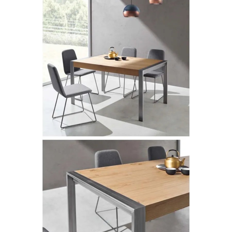 Pack mesa Tema extensible Melamina