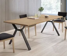 Mesa Elsa Melamina con 2 extensibles