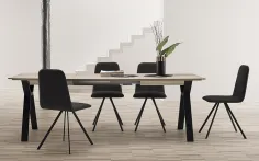 Mesa Elsa Melamina con 2 extensibles 2