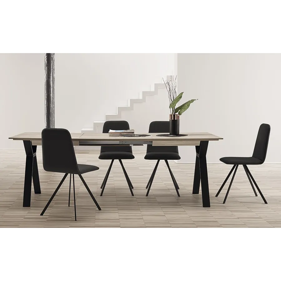 Mesa Elsa Melamina con 2 extensibles