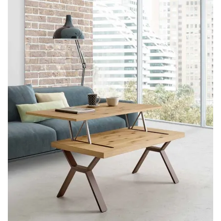 Mesa centro Elsa elevable Melamina