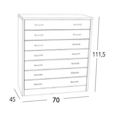 Sinfonier 70 Coral 7C en Mueblesguadalhorce.es