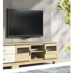 Mesa tv 2P2H contemporáneo en Mueblesguadalhorce.es