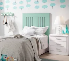 Cabecero colonial Barras individual