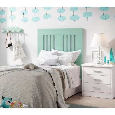 Cabecero colonial Barras individual