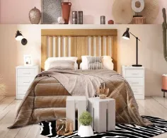 Cabecero colonial Barras individual 2