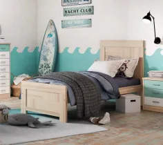 Cama colonial Nova Aguas individual