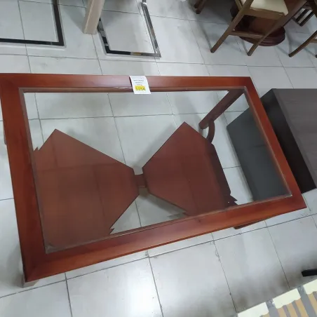 Mesa centro madera 120x70