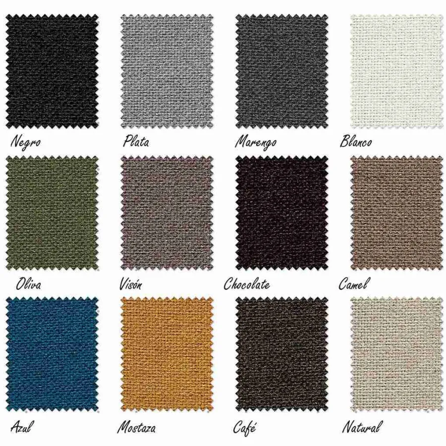 Silla rondeña tapizada personalizable