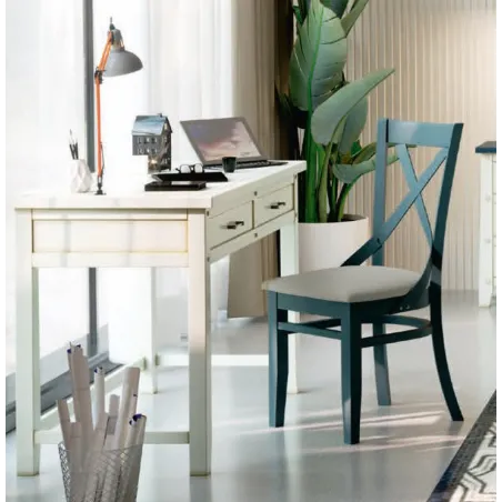 ESCRITORIO RUSTICO COLONIAL encerado en MUEBLEDESCANSO.COM